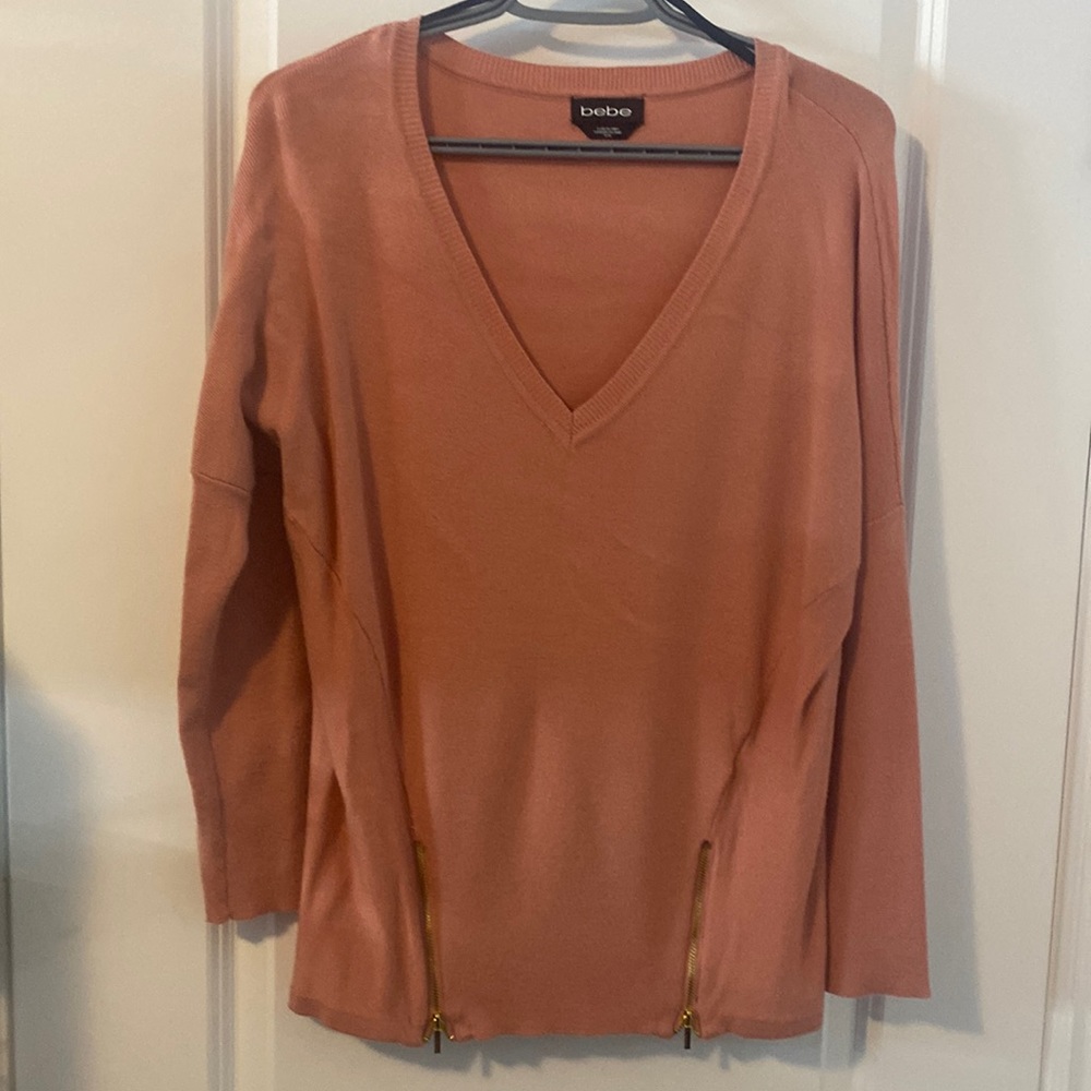 Pink Bebe knitted top size m
